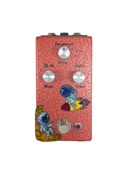 handmade Mars Daydream boost pedal with astronaut design